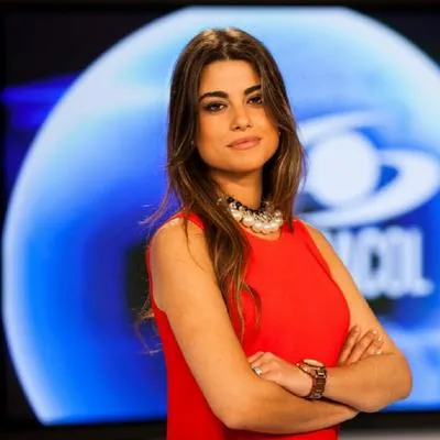 Marina Granziera, que dijo con gracia que coincidencia con Alejandra Giraldo fue por un "memorando" en Noticias Caracol.
