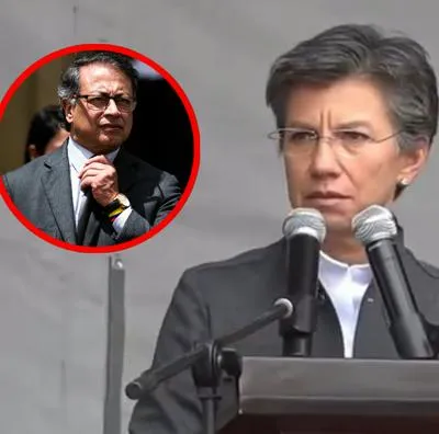 Claudia López le hizo duro reclamo a Gustavo Petro por inseguridad en Bogotá.
