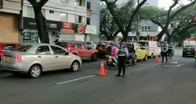 Calles de Cali. En relación con pico y placa que aplicará desde el 4 de julio.