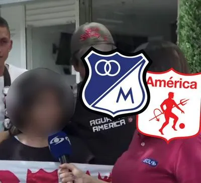Papá llamó a sus 2 hijas América, por ser hincha del equipo rojo de Cali | Personas con nombres de clubes de fútbol colombianos | Noticias Caracol