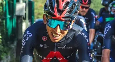 Egan Bernal. En relación con la repuesta de ChatGPT sobre su posible victoria en el Tour de Francia 2023.