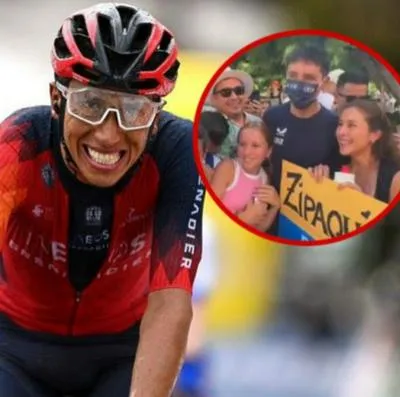 Egan Bernal dio regalo a colombiana en el Tour de Francia 2023 y salió aclamado.