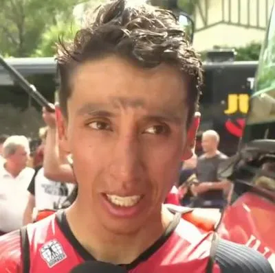 Egan Bernal dio la cara y así les respondió a quienes lo atacaron por criticar a Petro