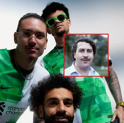 Indignación en Colombia por video del Liverpool haciendo alusión a Pablo Escobar. Los hinchas criticaron el gesto del equipo, que no fue bien visto. 