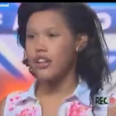 Revivieron cómo fue la presentación de Ana del Castillo en el Factor X, del Canal RCN, cuando era una niña.