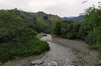 Quebrada La Noque en Anzá, en el departamento de Antioquia. En relación con muerte de menor de edad. 