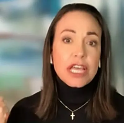María Corina Machado, que llama a la rebeldía en Venezuela luego de ser inhabilitada
