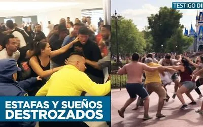 Viajeros enfurecidos. En relación con estafas de agencia de viajes.