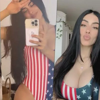 Jessica Cediel mostró cómo le quedó ropa del Día de la Independencia en EE. UU.