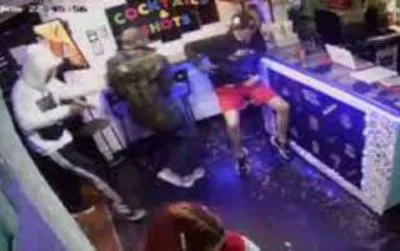 Captura de video de cámaras de seguridad en Medellín.
