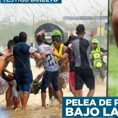 Se conoció que jóvenes pandilleros se citan bajo la lluvia para 'jugar' a arrojarse piedras, palos y lo que sea hasta la muerte en Barranquilla.