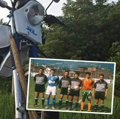 Famoso exárbitro del fútbol colombiano, grave luego de sufrir accidente en su motocicleta