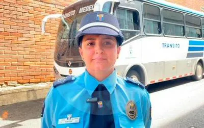 Agente de tránsito en Medellín le ha salvado la vida a dos personas que intentaron suicidarse