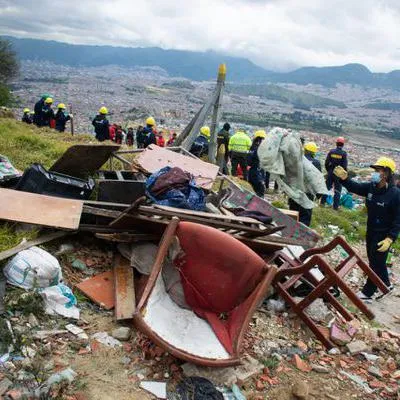 Desmontan en Ciudad Bolívar seis viviendas improvisadas en zona de invasión.
