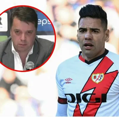 Radamel Falcao, a propósito de la negociación que se cayó con Gustavo Serpa y sus detalles.