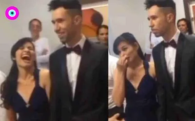 Capturas de video viral en matrimonio.