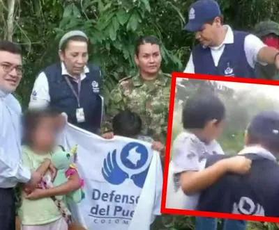 Liberación de sargento del Ejercito de Colombia y de 2 hijos | Eln liberó sargento del Ejercito junto a sus 2 hijos y su mascota | Sargento y sus 2 hijos