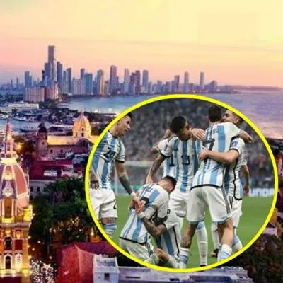 Jugador que pateó penal para darle título a Argentina, de vacaciones en Cartagena