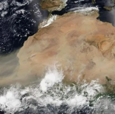 Se espera que el polvo del desierto del Sahara llegue a México durante este fin