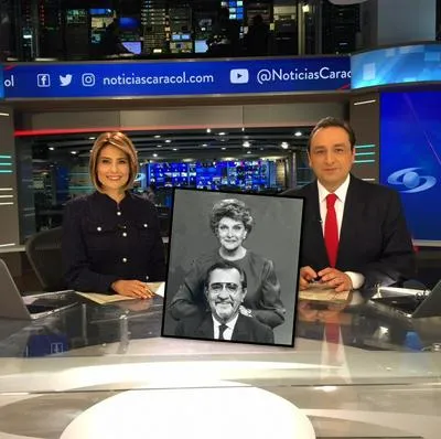 Noticias Caracol cumple 25 años por estos días y sus presentadores, María Lucía Fernández y Jorge Alfredo Vargas, están de celebración.