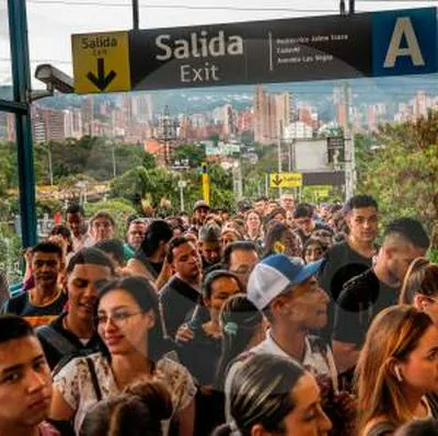 Esta mañana se congestionó la Línea A del metro de Medellín por problemas técnicos en uno de los trenes, que generó evacuación y retrasos en el sistema.
