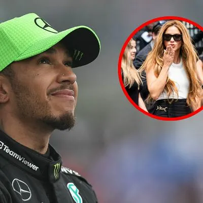 Lewis Hamilton soltó frase en Fórmula 1 que muchos relacionaron con Shakira.