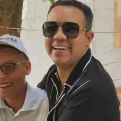 Diego Daza y Juanda Caribe le cumplieron sueño a joven seguidor del cantante. Lo invitaron a comer y le hicieron una promesa.