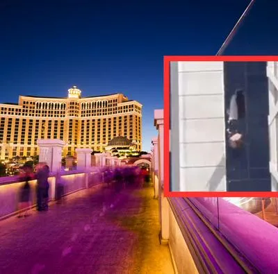 Foto de Caesars Palace, Las Vegas: hombre tomó a su esposa de rehén en cuarto