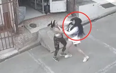Captura de video. En relación con riña fatal en Ibagué y condena de la agresora.