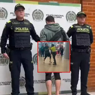 Canadiense que agredió a policía en el aeropuerto El Dorado resultó ser boxeador profesional y experto en dar puños. El extranjero fue capturado. 