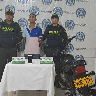 Aprehendido por hurto de celular en avenida Sierra Nevada