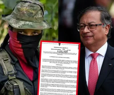 Gobierno de Gustavo Petro pide "lenguaje respetuoso" para el Eln | Resolución del Gobierno de Colombia pide "lenguaje respetuoso" por Eln | Gobierno y Eln