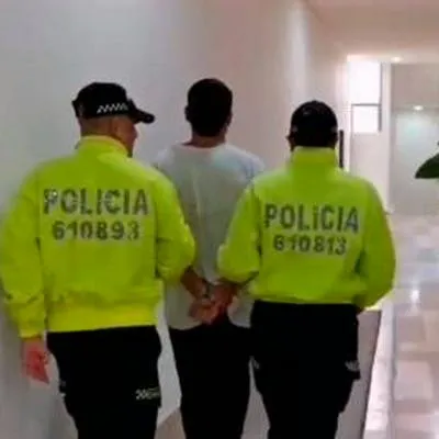 Hombre capturado. En relación con ladrón de locales en Armenia.