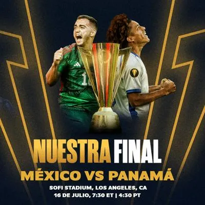 Pronóstico para la final entre México y Panamá que de disputarán la final de la Copa Oro