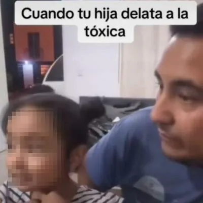 Niña le confesó infidelidad de su madre a su papá durante un en vivo en TikTok y su comentario se hizo viral en redes sociales (México).