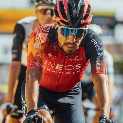 Mala hora para los colombianos: Martínez, fuera del Tour de Francia por conmoción cerebral