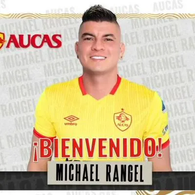 Michael Rangel tuvo un semestre de muy bajo nivel en Aucas, en seis meses jugó ocho partidos y no hizo goles, por lo que su contrato fue rescindido y ahora busca equipo.