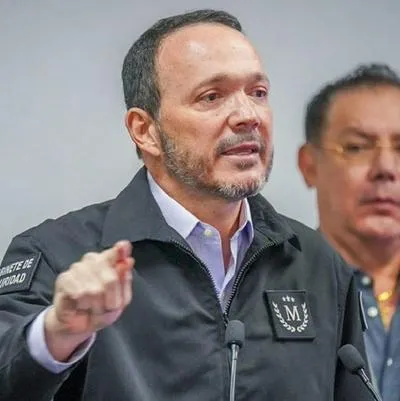 Gustavo Villatoro, ministro de Justicia y Seguridad de El Salvador, quien advirtió a colombianos ilegales en ese país.