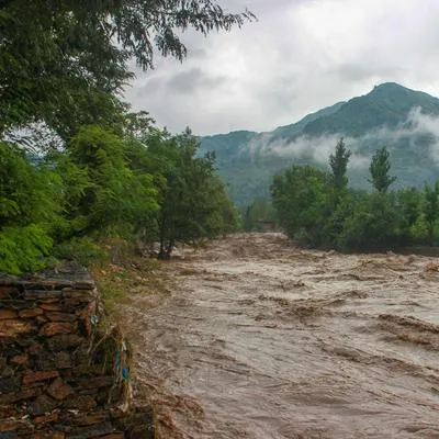 Imagen ilustrativa de una avalancha como la que afectó a Quetame, Cundinamarca, entre el 17 y el 18 de julio de 2023.