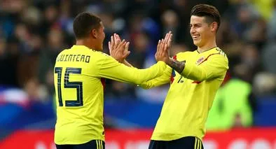 James Rodríguez y Juan Fernando Quintero, juntos practicando ciclismo