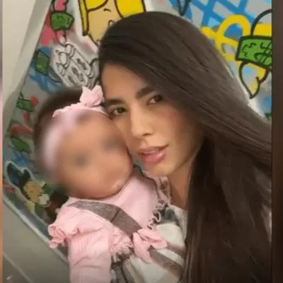 María Juliana Arias, madre de Alaia Orozco Arias, una bebé que desapareció en México.