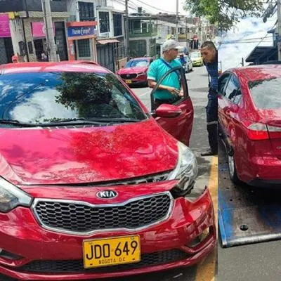 En la tarde de este martes, en Ibagué, un carro sufrió un accidente un en la avenida Guabinal y dejó un hombre herido.