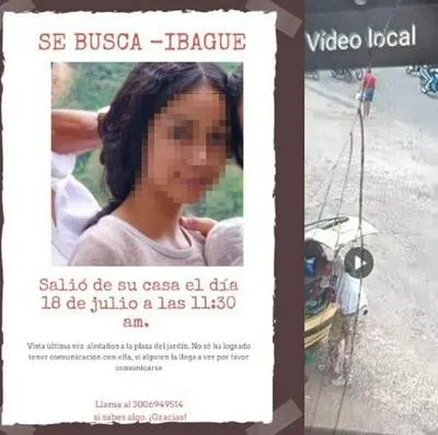 Menor de edad se desapareció el 18 de julio en Ibagué y es buscada por familia.Menor de edad se desapareció el 18 de julio en Ibagué y es buscada por familia.Menor de edad se desapareció el 18 de julio en Ibagué y es buscada por familia.