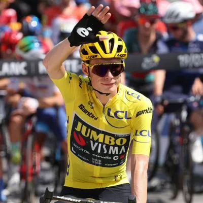 Jonas Vingegaard, líder del Tour de Francia a propósito de cuanto ha ganado.