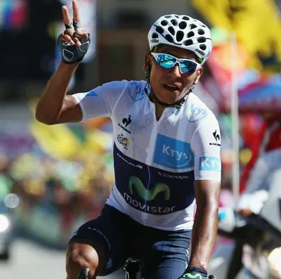 Nairo Quintana ganó su primera victoria en Tour de Francia hace 10 anos.
