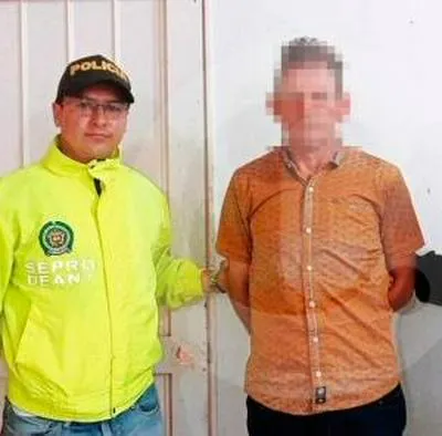 Capturan en Corconá (Antioquia) a hombre que atacó a su hija menor