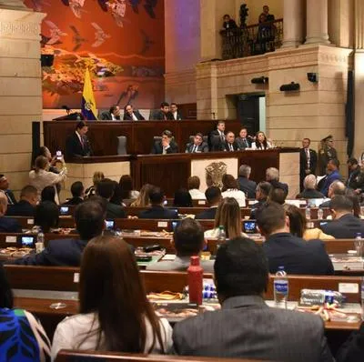 Cámara de Representantes, durante instalación de nuevo Congreso este 20 de julio de 2023.
