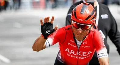 Nairo Quintana of Team Arkea - Samsic during the 101th Volta Ciclista a Catalunya 2022, Stage 7 from Barcelona to Barcelona. On March 27, 2022 in Barcelona, Spain.  (Photo by Xavier Bonilla/NurPhoto via Getty Images)