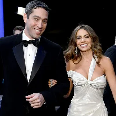 Sofía Vergara en una ceremonia con Nick Loeb, su expareja. Recientemente, el divorcio de la colombiana con Joe Manganiello avivó un debate por parte de su anterior ex.