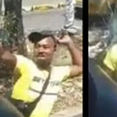 Un nuevo hecho de intolerancia se presentó en Cali, una pareja en moto intimidó a conductor del MIO con machete y ataco el bus.